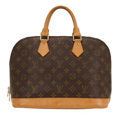 Vintage Alma PM, &pound;450, Handbags, Brown, Canvas, Front view
